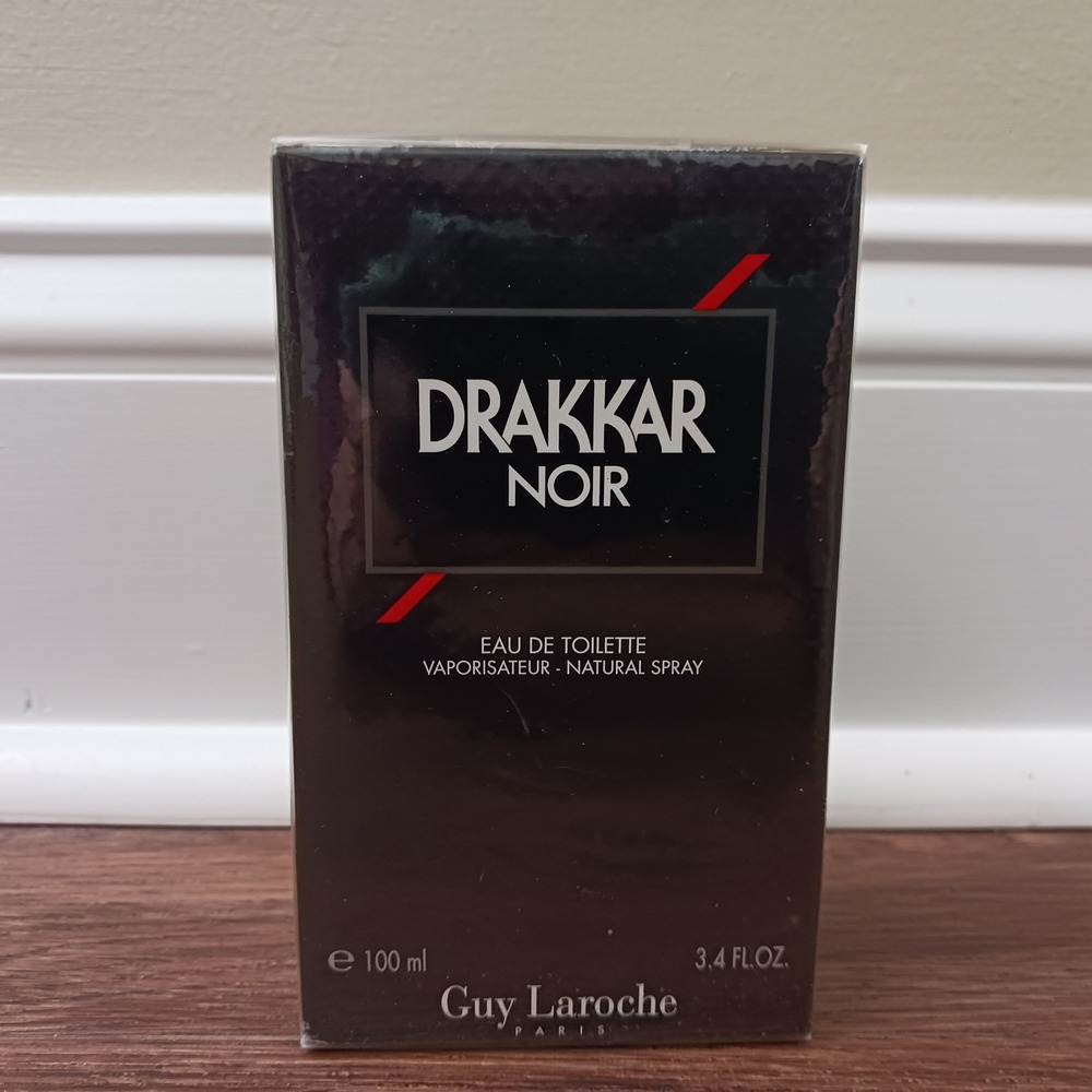 Guy Laroche Drakkar Noir Eau de Toilette For Men 3.4 fl oz 100ml New Sealed